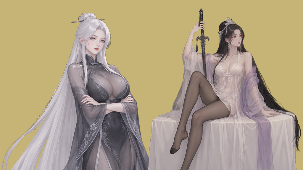 <size=18><color=#FF4444>【长虹】两个动态立绘</color></size> preview