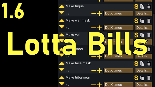 Lotta Bills