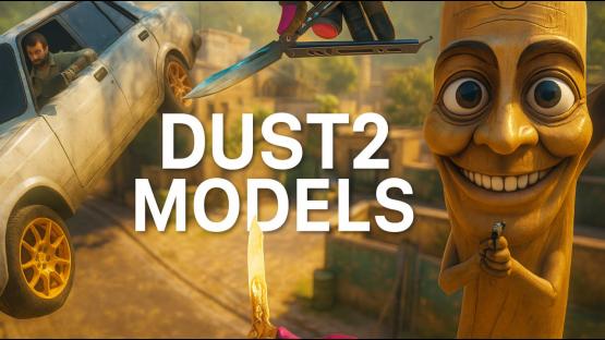 RANDOM MODELS EVERY ROUND AT DUST2 – Counter-Strike 2 Mod