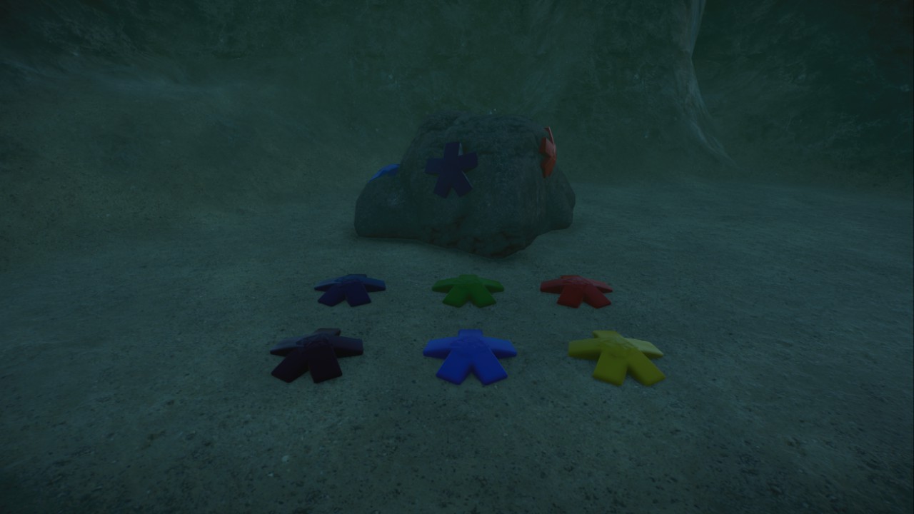 Dark's:star fish