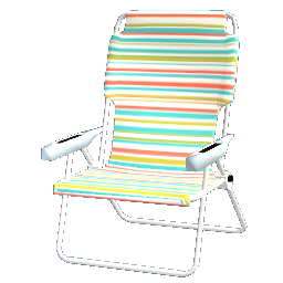 Beach Chair Multi Stripes