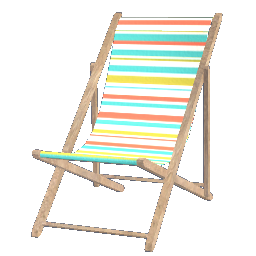 Sling Chair Multi Stripes