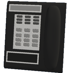 Wall mounted office phone