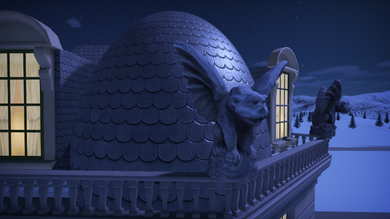 GARGOYLE STATUE 2M