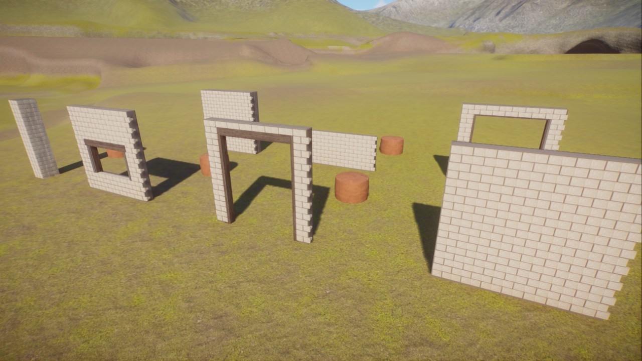 Small Custom Block wall - Build kit