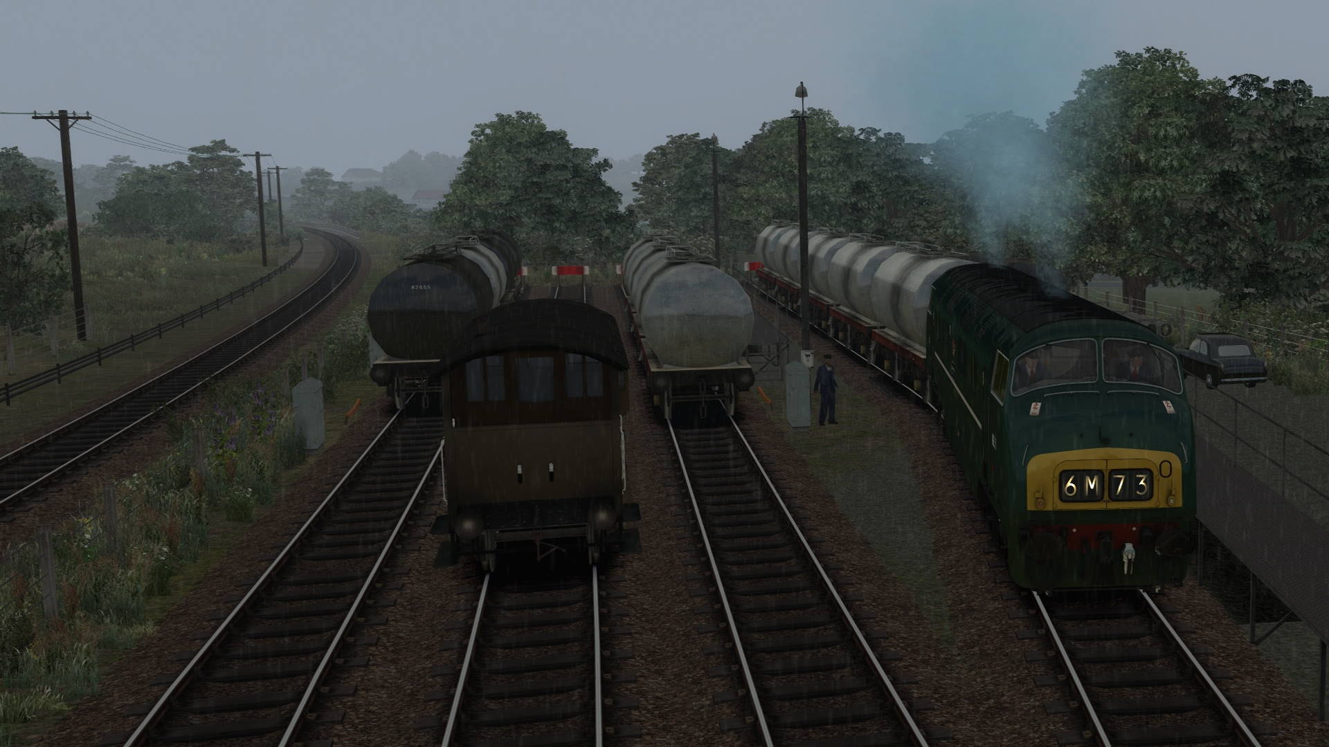 TB-Oil from Penmere to Truro (Class 42)