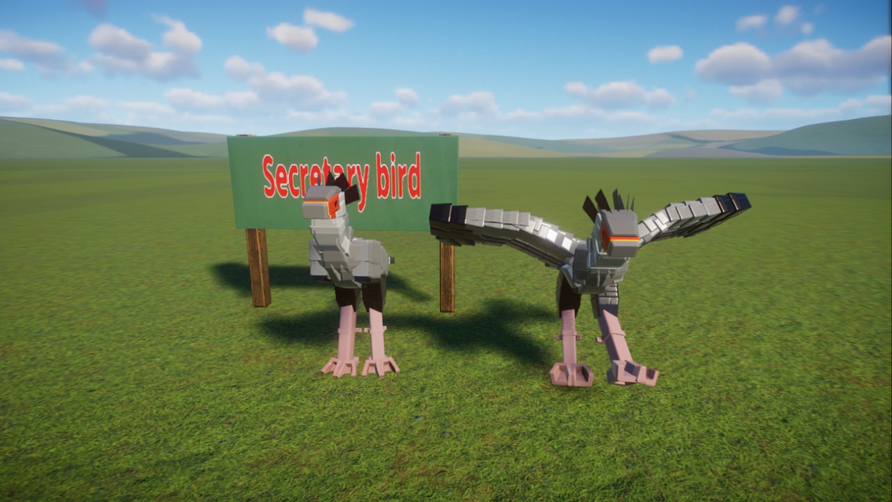 Dark's:Secretary Bird