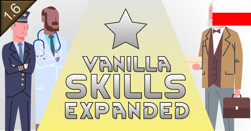 Vanilla Skills Expanded [PL] mod preview for RimWorld