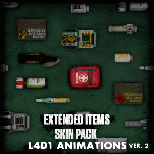 L4D1 Animations + Extended Items Skin Pack [VER. 2]