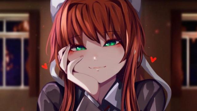 R-18 Monika (Doki Doki Literature Club) Spinner