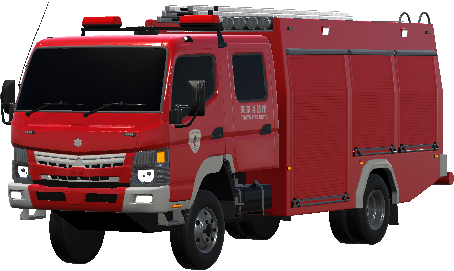 Tokyo Fire Department Pumper 3