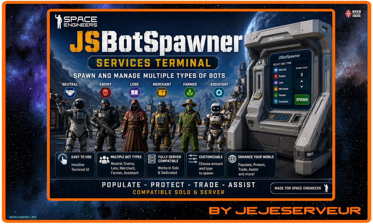 JejeServeur - JSBotSpawner - WIP