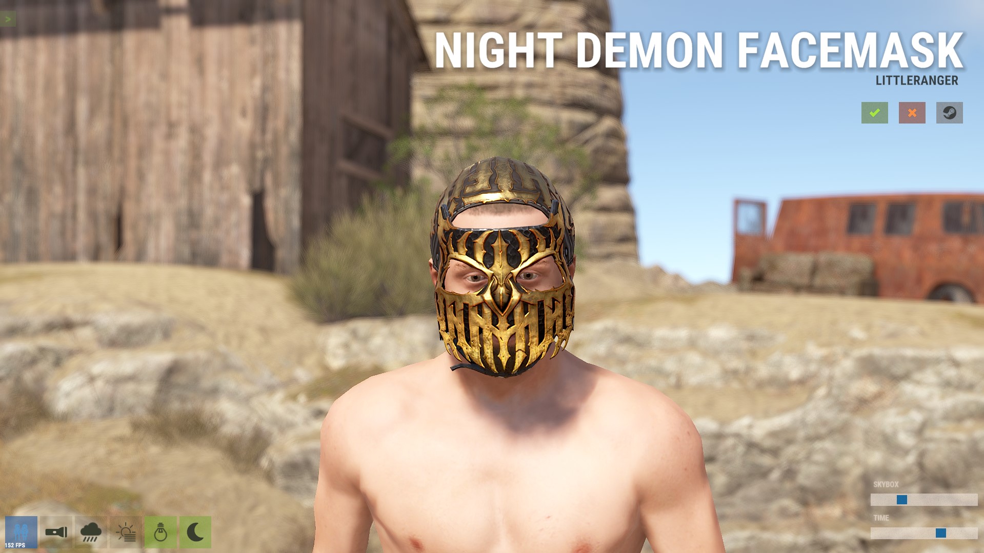 Night Demon Facemask thumbnail 8