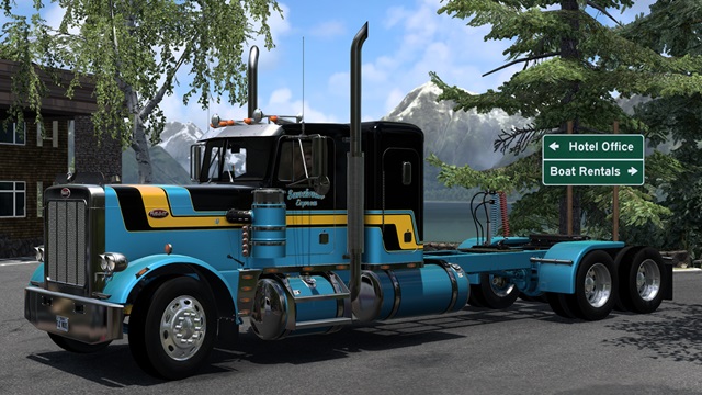 Sandman Skin for the FLX 359. All Sleeper Cab