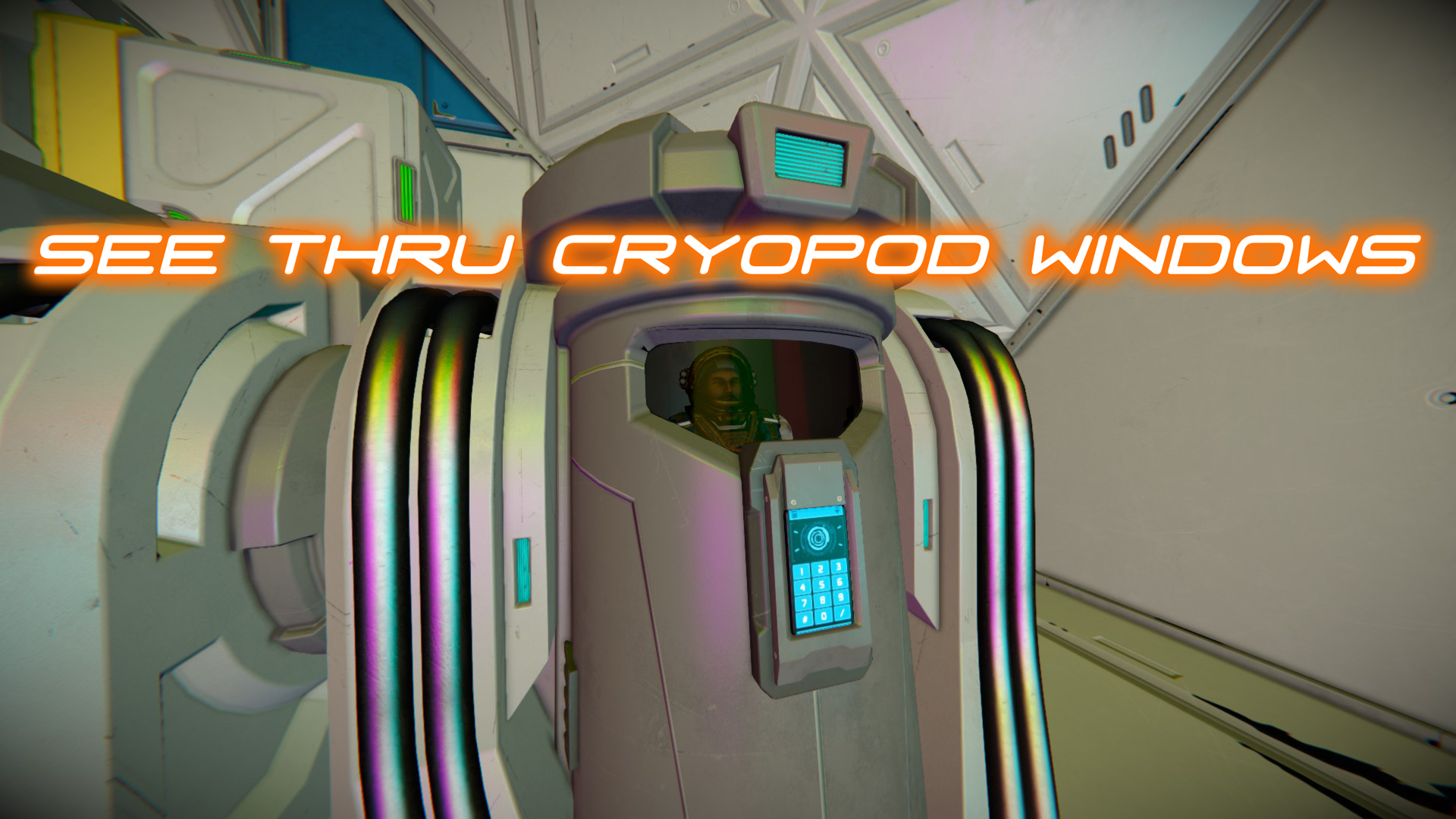Vanilla OG Cryopods - now with See Thru Windows preview