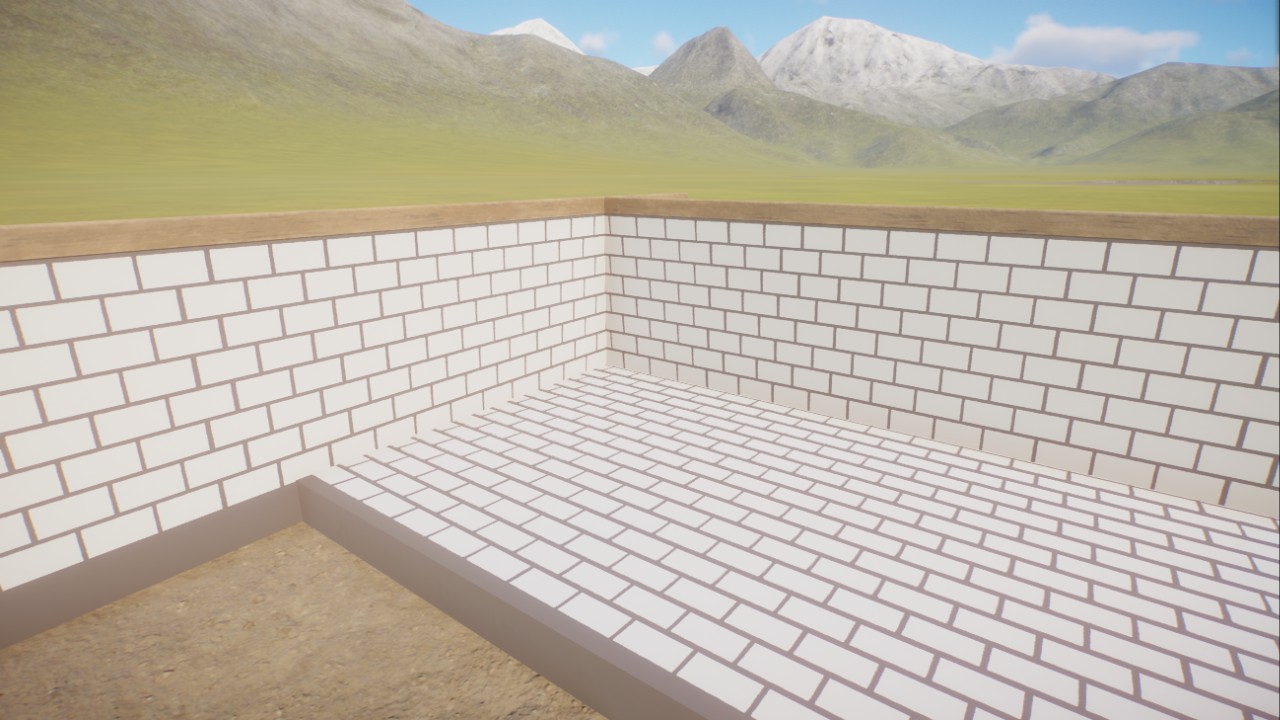 Recolourable Subway tile set