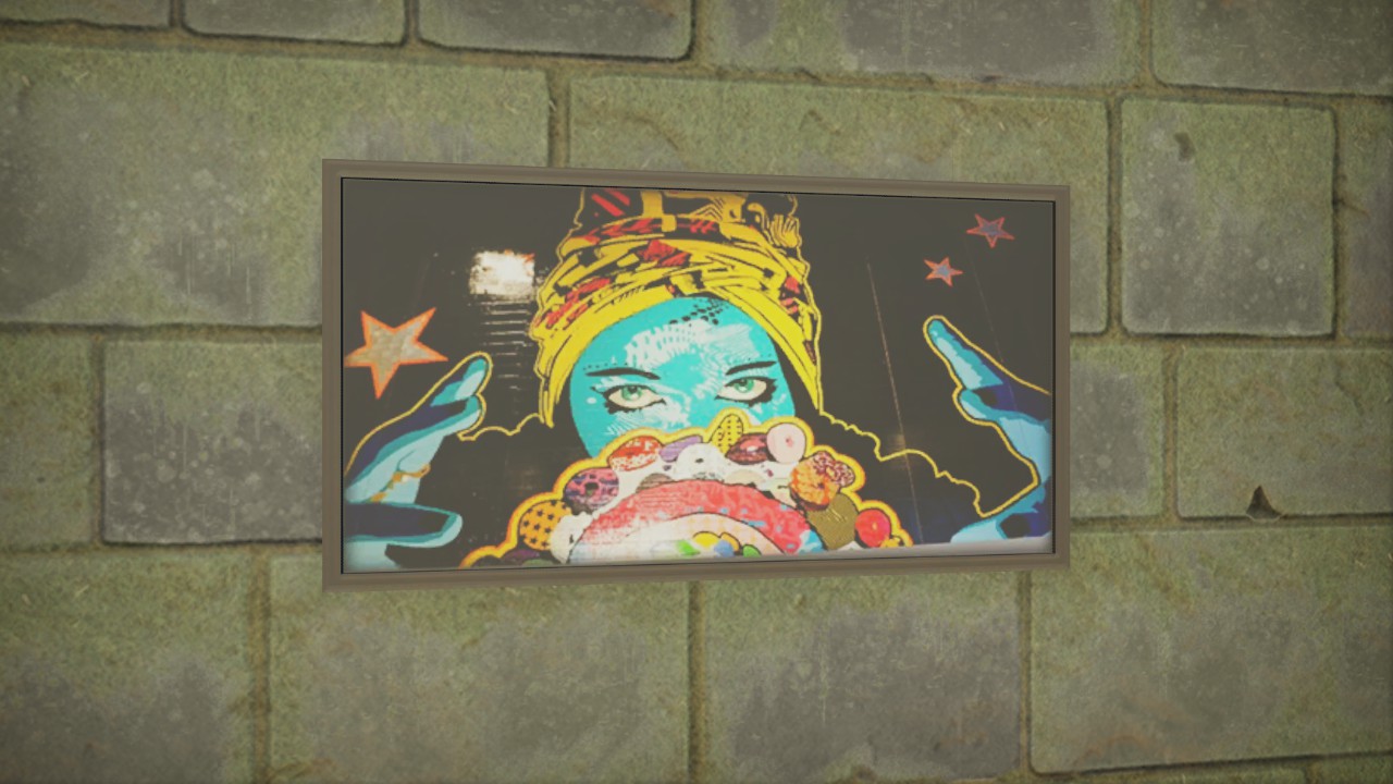 Framed Picture - Crystal Ball