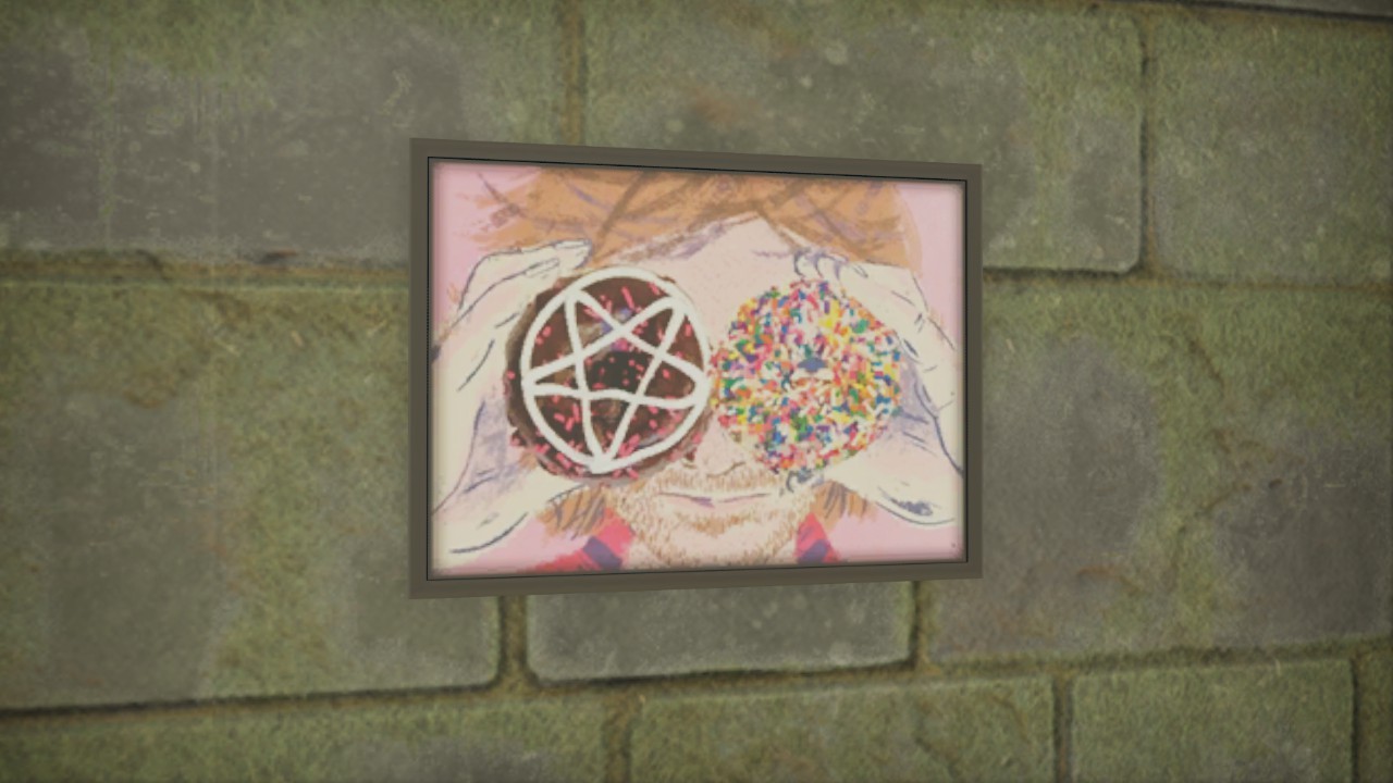 Framed Picture - SweetEvil Eyes