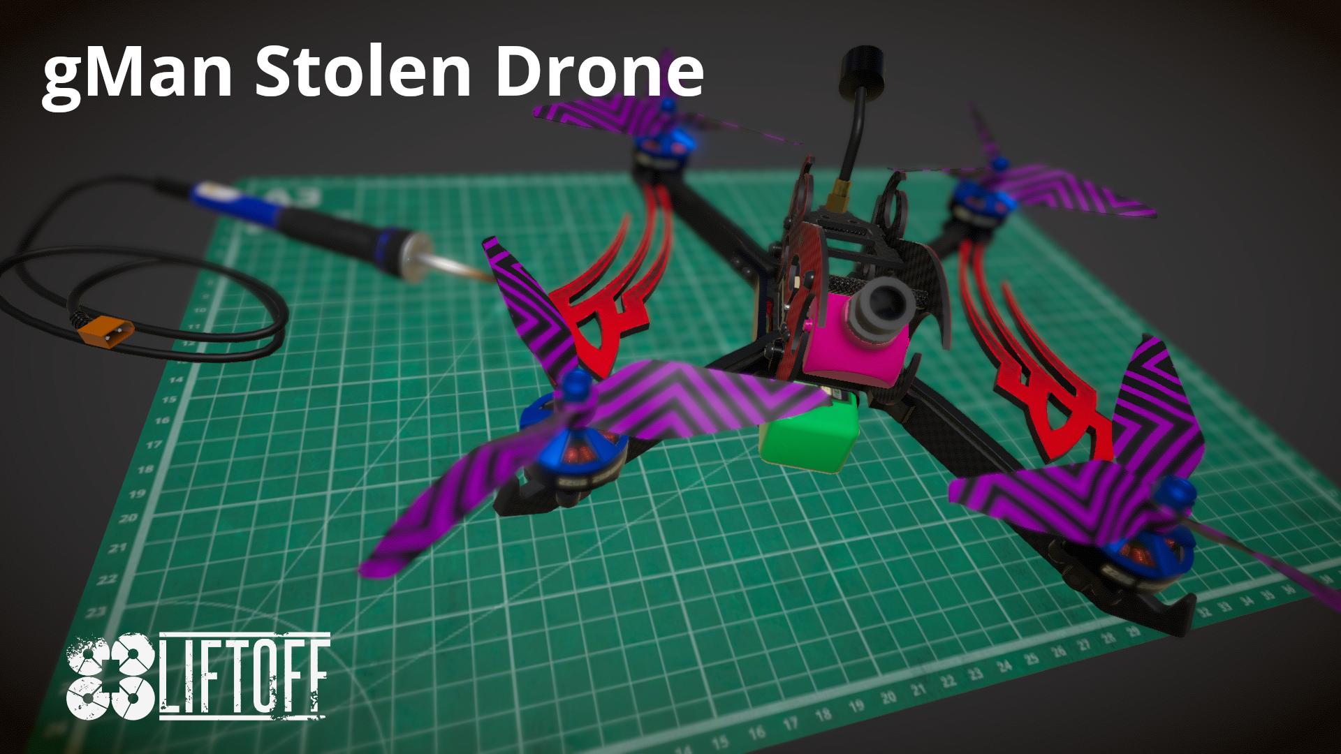 gMan Stolen Drone
