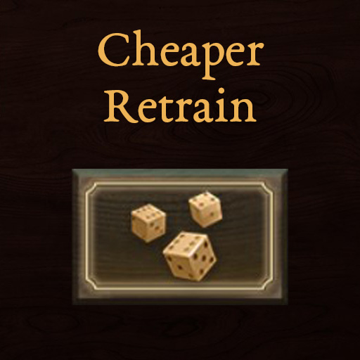 Cheaper retrain / respec