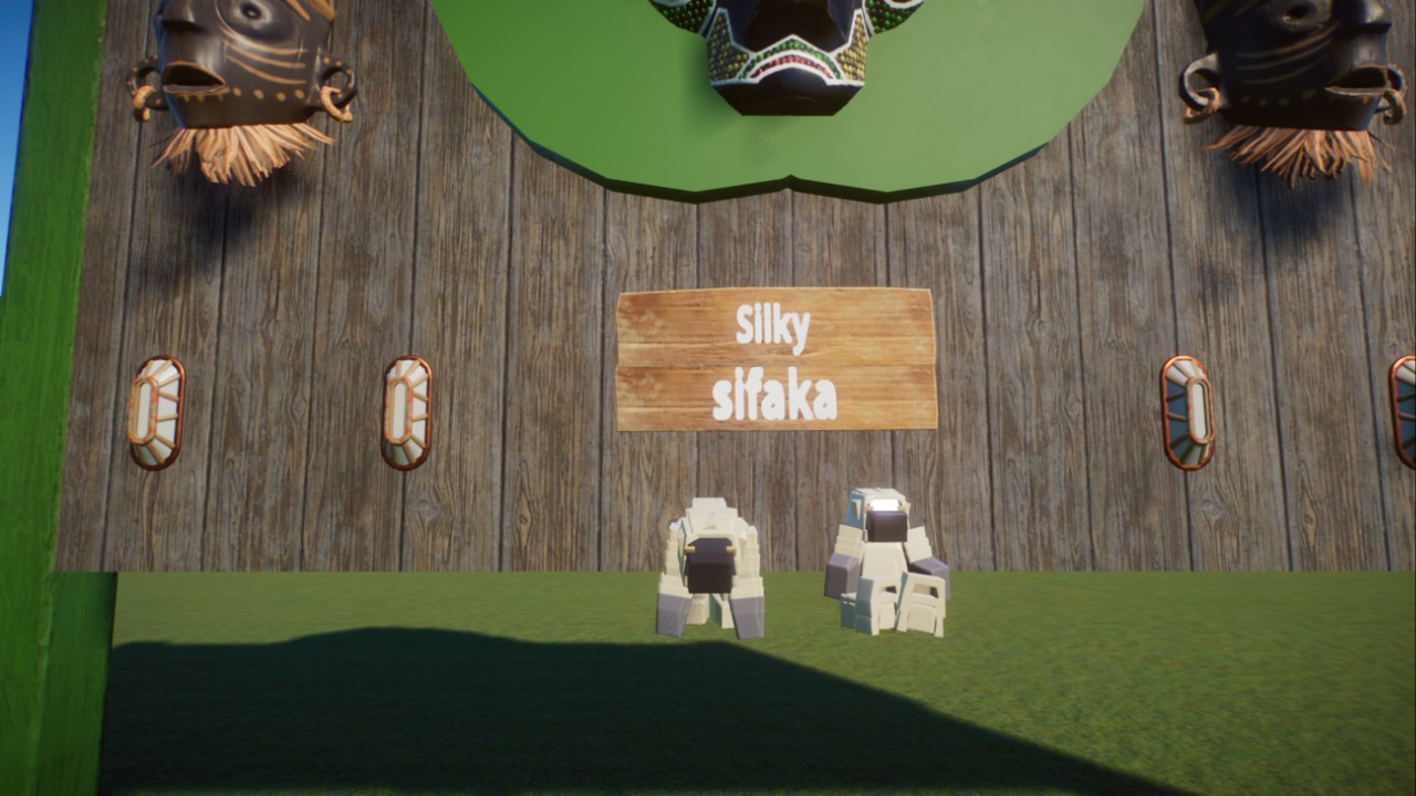 Dark's:Silky sifaka