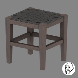 SYB Clementine - Stool (dark)