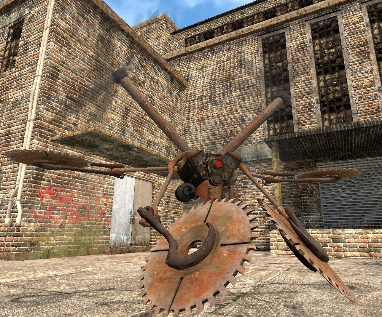 Engine Saw Drone