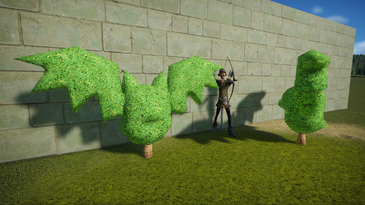 Bat Topiary