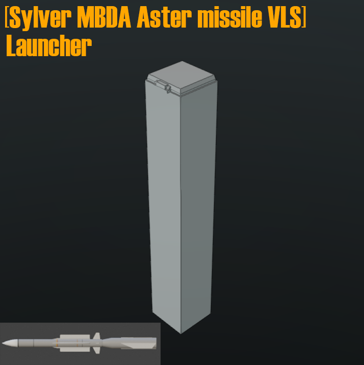 [Sylver MBDA Aster missile VLS]Launcher