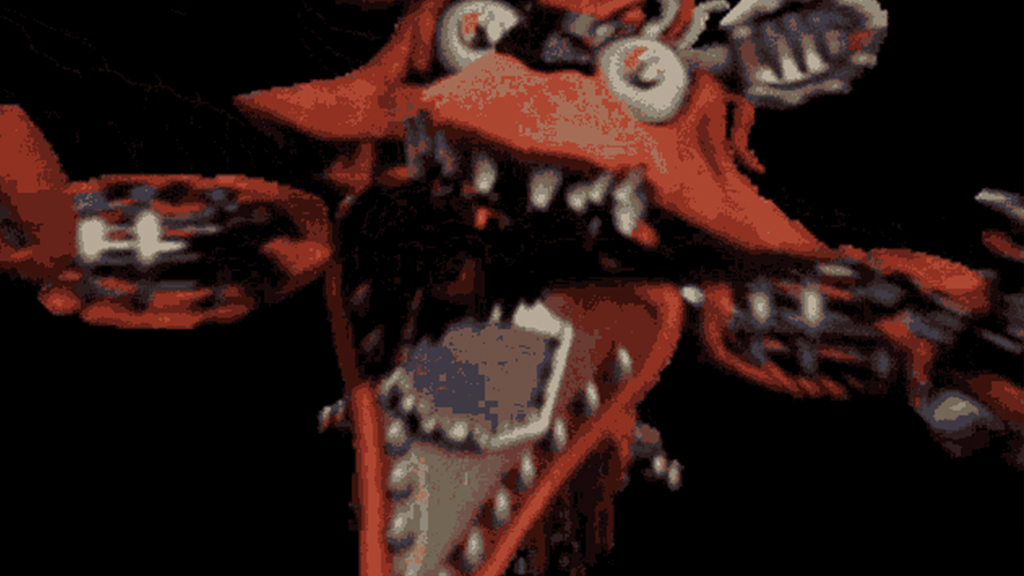 (KIBI) 1/10000 Chance for Withered Foxy Jumpscare Every Second
