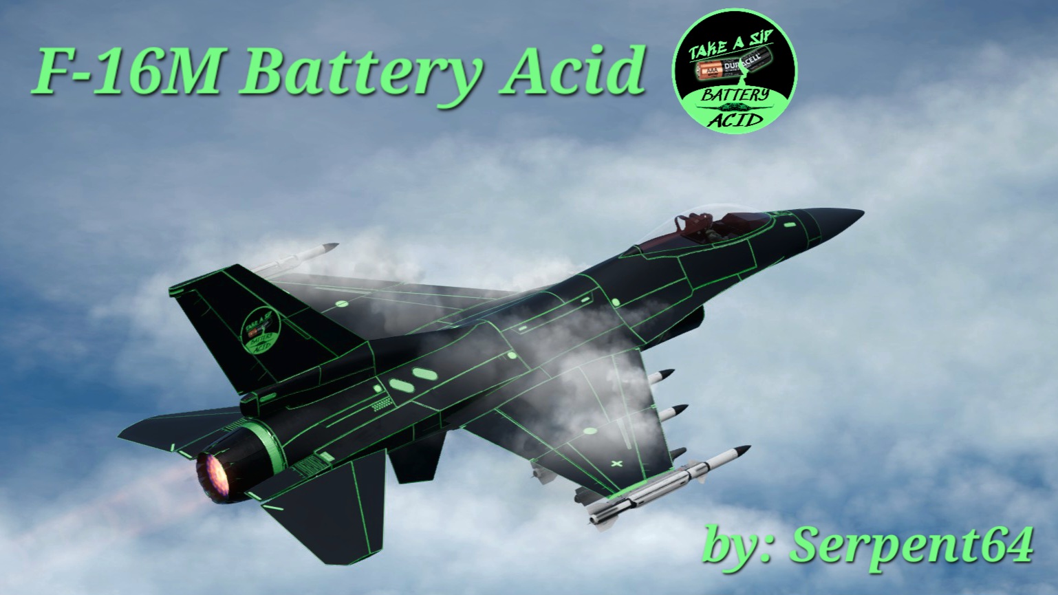 F-16M Battery Acid