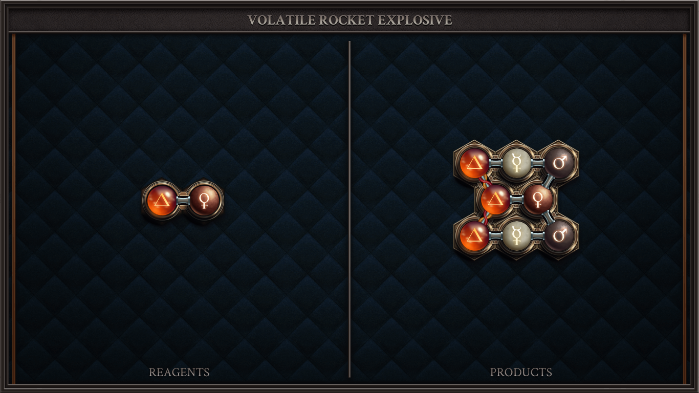 Volatile Rocket Explosive