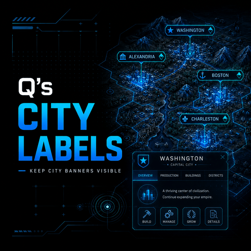 Q's City Labels