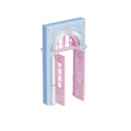 Elegant Door (open)