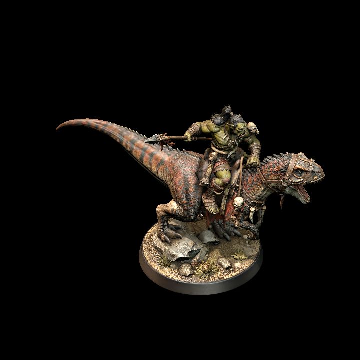 Dino Orc Rider Light