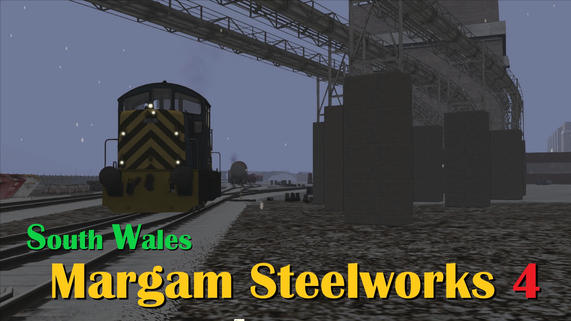 N.S684 South Wales Main Line - Port Talbot Margam Steel Works No 4
