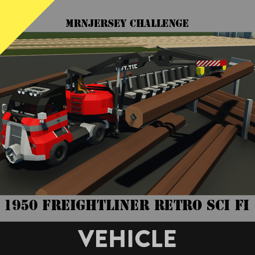 1950 Freightliner retro scifi