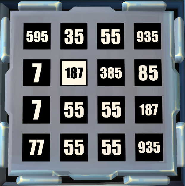 Factoring Maze