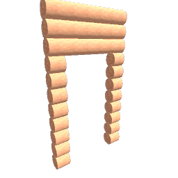 Log Doorway