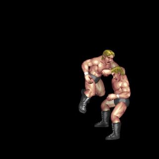 串刺しジャンピングエルボーB / Jumping Elbow B