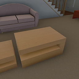 Coffee Table 009 Light Oak Part A
