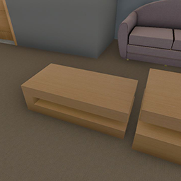 Coffee Table 009 Light Oak Part B