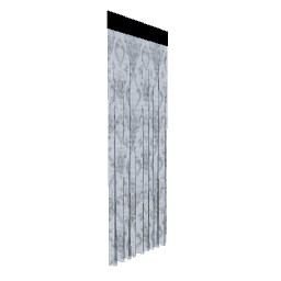 Suspended Curtain - Cream Lace Short