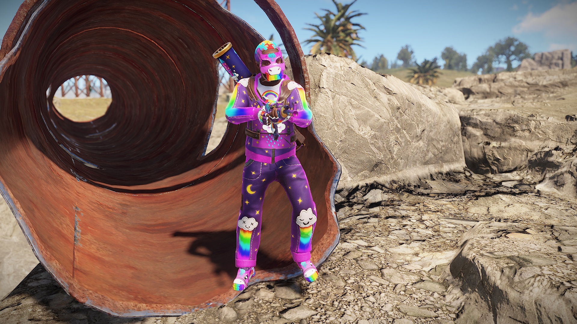 Rainbow Pony Chest Plate