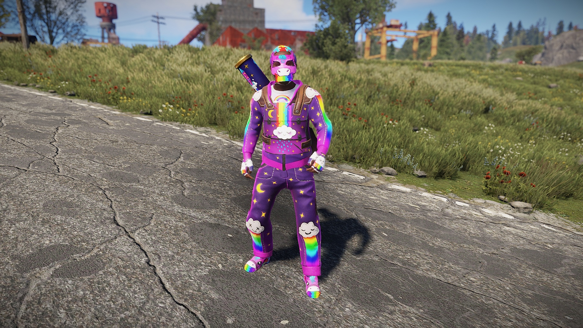 Rainbow Pony Mask