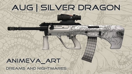 AUG | SILVER DRAGON