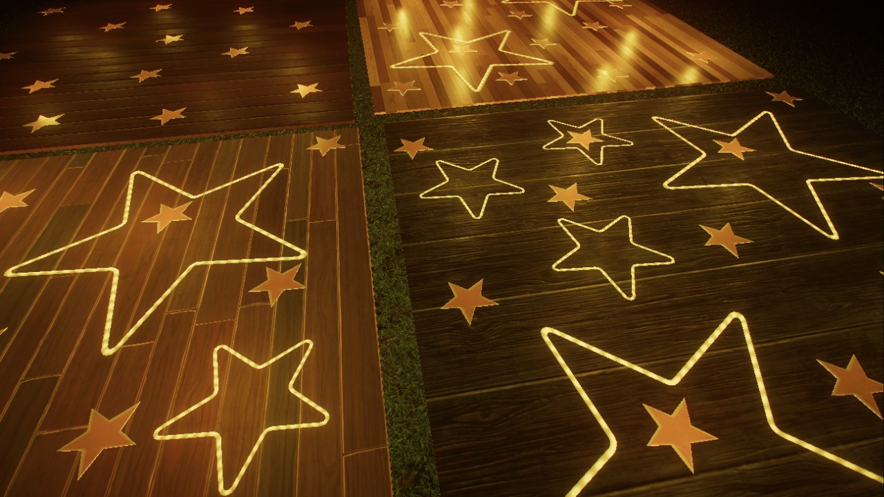 starry ground, Sternenboden