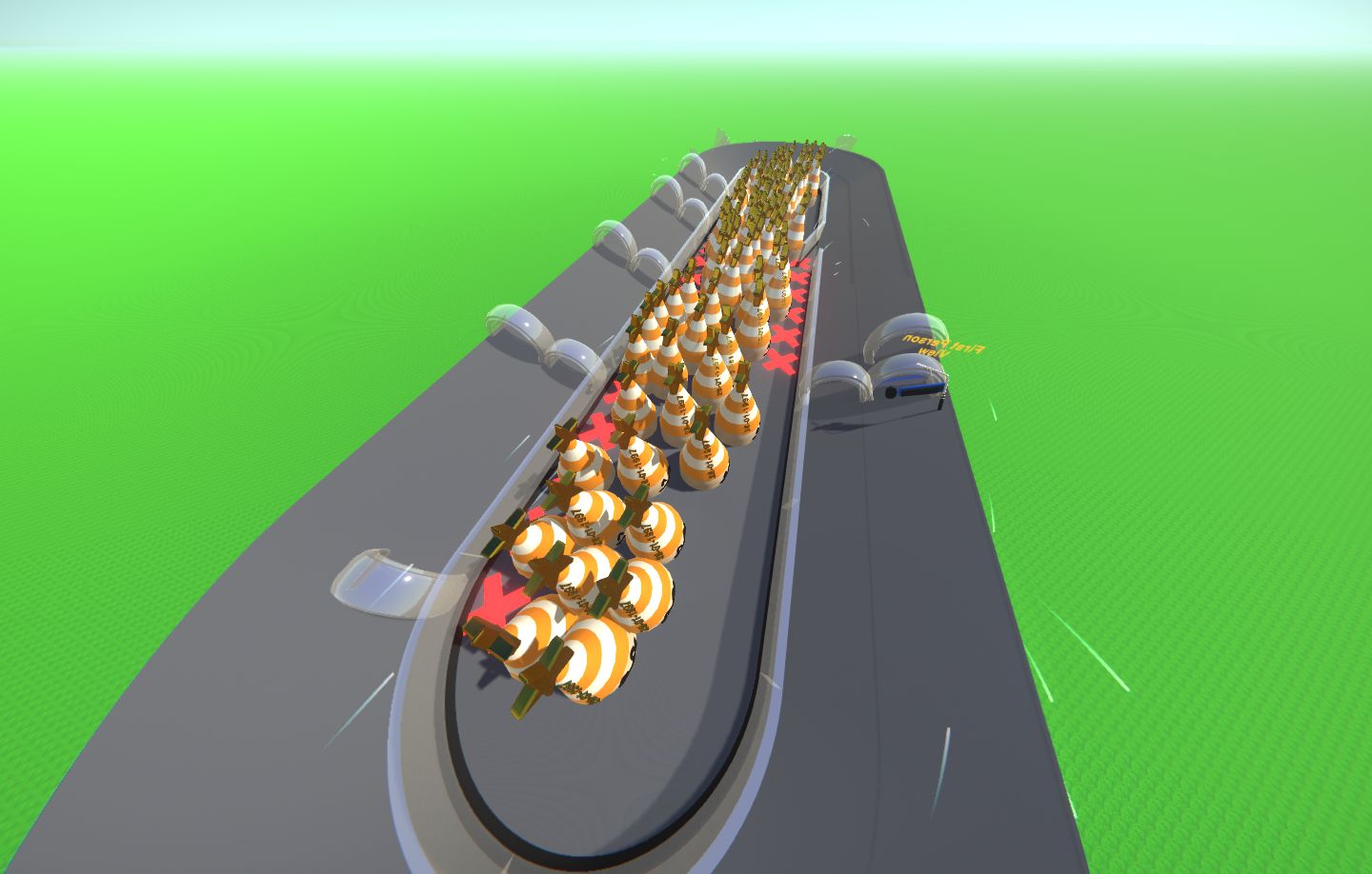 oval loop tracks