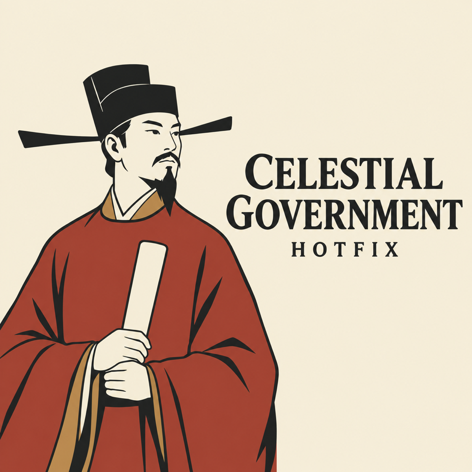 Celestial Government – Japanese Localization & Hotfix