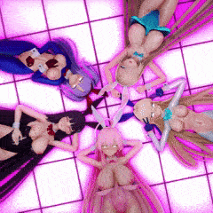 【MMD】Blue Archive AFTER PARTY 4k